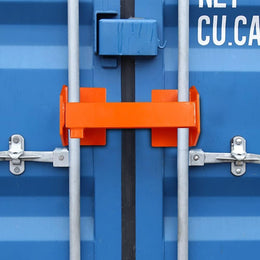 Shipping Container Lock for Trucks and Containers | Heavy Duty Equipment Lock Cargo Door Lock Adjustable Max Length 20.5”, High Security Trailer Lock thumbnail 3