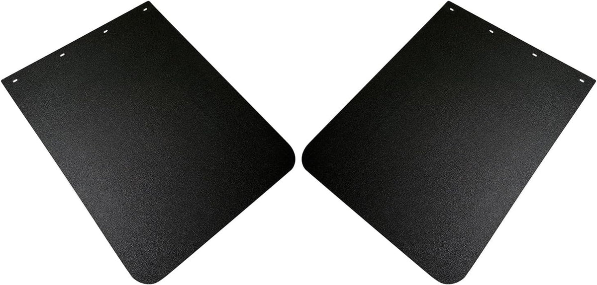 2PCS Universal Heavy Duty Polymer Mudflaps 24X30 Inch, Black Splash Guard Mudflap for Semi Trucks Tractor Trailer image 6