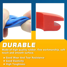 100Pcs Glad Hand Seals Rubber 50Pcs Red & 50Pcs Blue Truck Gladhand Seals Polyurethane Seal round Washers Grommets Gaskets for Semi Trucks Trailers Tractors, Parts Number 10028 thumbnail 3