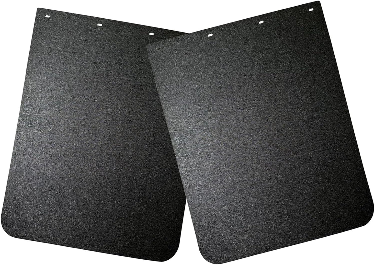 2PCS Universal Heavy Duty Polymer Mudflaps 24X30 Inch, Black Splash Guard Mudflap for Semi Trucks Tractor Trailer image 5