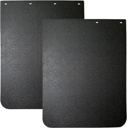 2PCS Universal Heavy Duty Polymer Mudflaps 24X30 Inch, Black Splash Guard Mudflap for Semi Trucks Tractor Trailer thumbnail 2