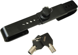 Adjustable Steel Cargo Door Lock Shipping Container Locks Cargo Door Lock 2 Keys for Semi Trailer Trucks and Containers thumbnail 2