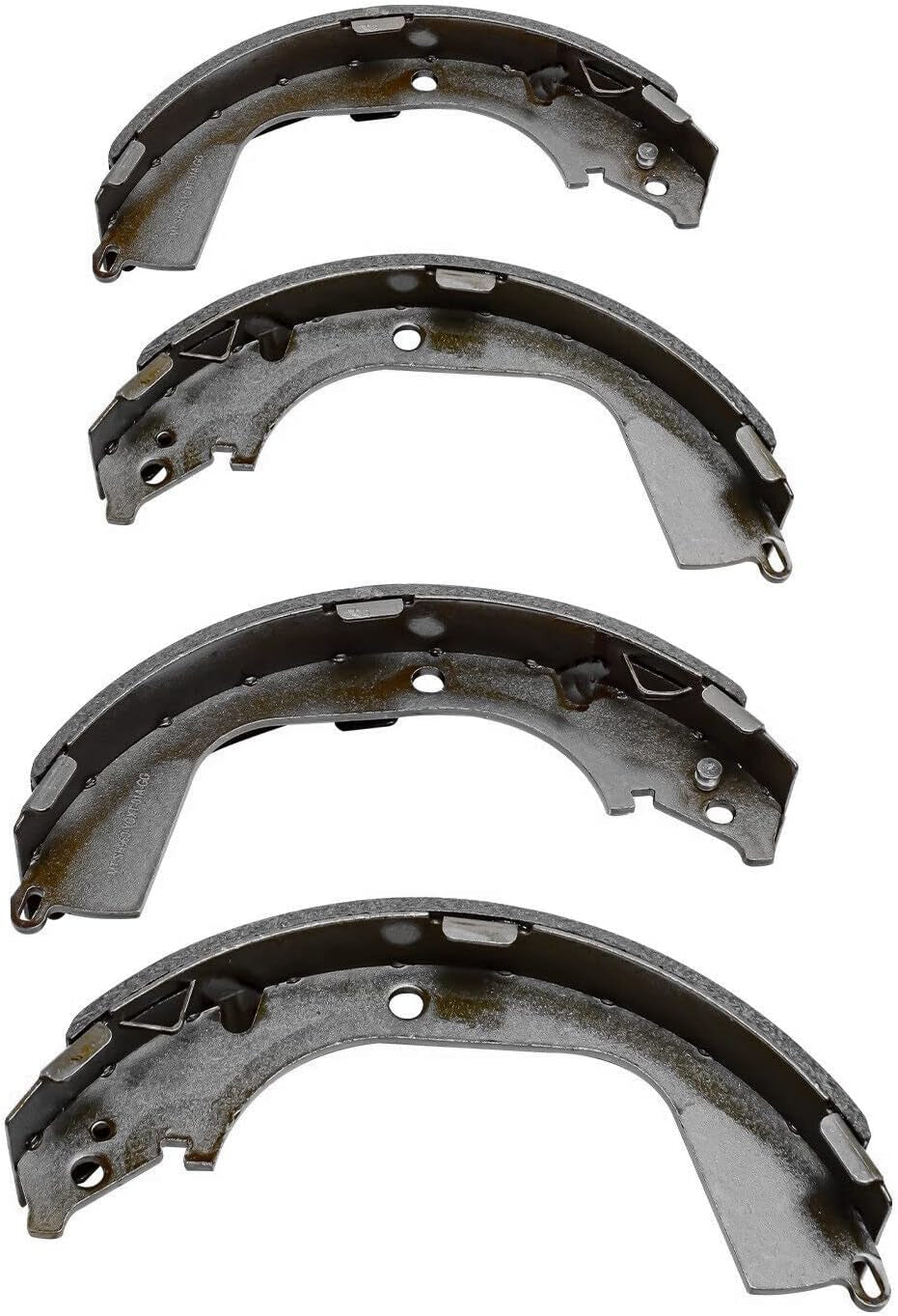 Detroit Axle - Rear Semi-Metallic Brake Shoes for 2008-2013 Chevy Silverado 1500 GMC Sierra 1500 2009 2010 2011 2012 Brakes Shoes Replacement [For Vehicles W/Rear Drum] image 6
