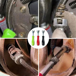 Handheld Drum Brake Spring Compressor Installer Remover Car Drum Brake Repair Install Tool Springs Retaining Removal Repair Kit thumbnail 3