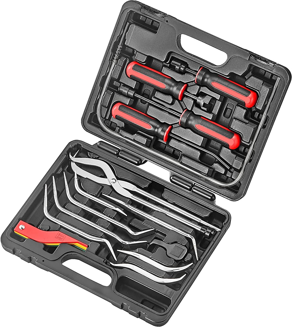 Brake Service Kit, 14-Piece Professional Drum Brake Tool Set W/Brake Lining Gauge… image 1