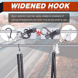 Trailer Hose Holder & Double Tender Spring Kit- Heavy Duty Semi Truck Air Lines thumbnail 2