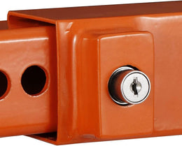 Shipping Container Lock for Trucks and Containers | Heavy Duty Equipment Lock Cargo Door Lock Adjustable Max Length 20.5”, High Security Trailer Lock thumbnail 4