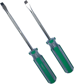 4-Piece Flathead Magnetic Tip Screwdrivers,Hand Tools Set with 6X100Mm, 6X125Mm, 6X150Mm 6X200Mm for Home, Automotive, and DIY Projects thumbnail 6