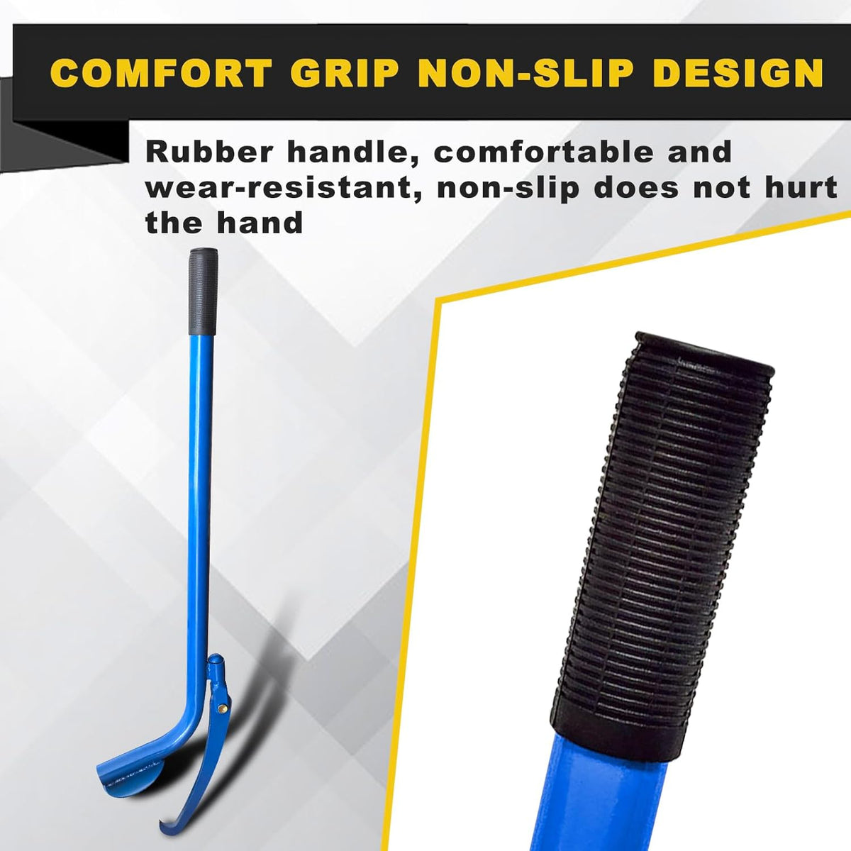 Semi Tire Changing Tools, Heavy Duty Truck Tire Remover, for Class 6-8 Trucks, Semi Trucks, Buses of Tire Removal Tool, Blue image 6