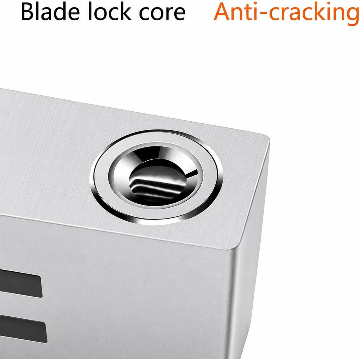 General Car Anti-Theft Brake Clutch Lock, Heavy Duty Stainless Steel Vehicle Security Lock, Portable Keyed Brake Pedal Lock for Cars, Trucks, Suvs, Silver image 6