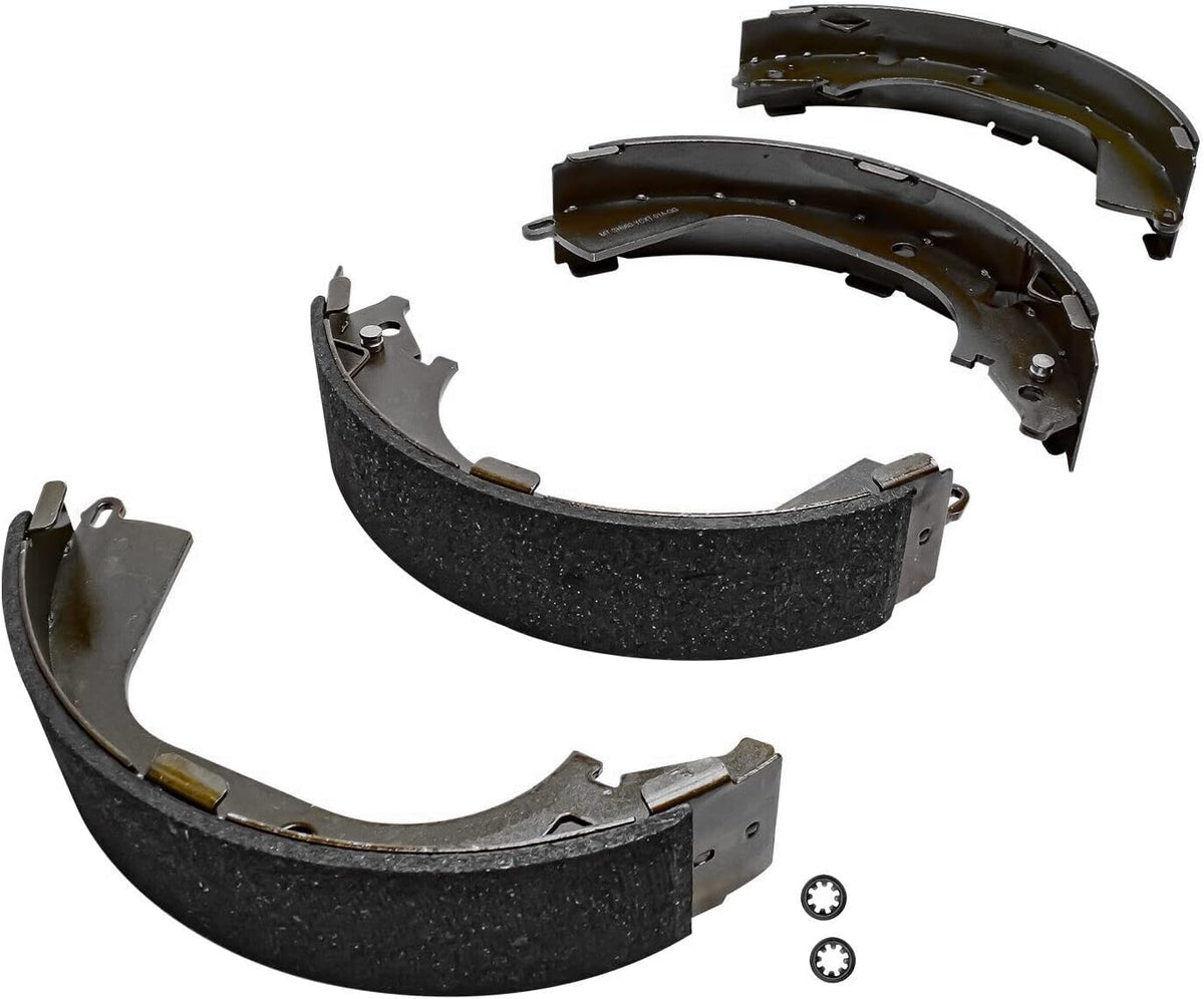 Detroit Axle - Rear Semi-Metallic Brake Shoes for 2008-2013 Chevy Silverado 1500 GMC Sierra 1500 2009 2010 2011 2012 Brakes Shoes Replacement [For Vehicles W/Rear Drum] image 5