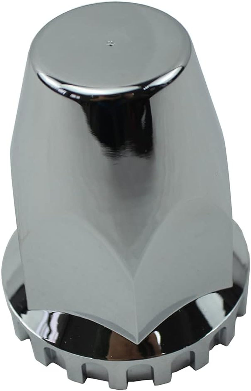 ABS Chrome Plastic 33Mm Thread-On Standard Lug Nut Covers for Semi Trucks (Pack of 20) image 3