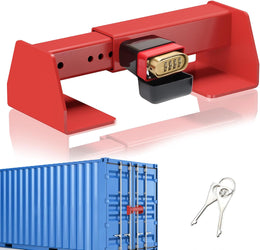 Shipping Cargo Container Door Lock - Heavy Duty Container Trailer Door Locks for Semi Trailers, Cargo Vans, Code, Combination, Shipping Container Accessories, Anti-Theft thumbnail 1