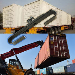 Adjustable Steel Cargo Door Lock Shipping Container Locks Cargo Door Lock 2 Keys for Semi Trailer Trucks and Containers thumbnail 6