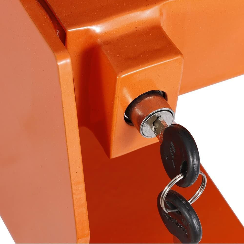 Shipping Container Lock for Trucks and Containers | Heavy Duty Equipment Lock Cargo Door Lock Adjustable Max Length 20.5”, High Security Trailer Lock image 5