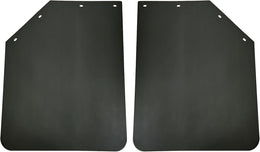 2 Pack 24 X 30 Inch Black Polymer Mud Flaps Angled Fit for Semi Trucks Trailers thumbnail 8