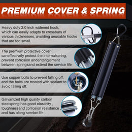 Trailer Hose Holder & Double Tender Spring Kit- Heavy Duty Semi Truck Air Lines thumbnail 5