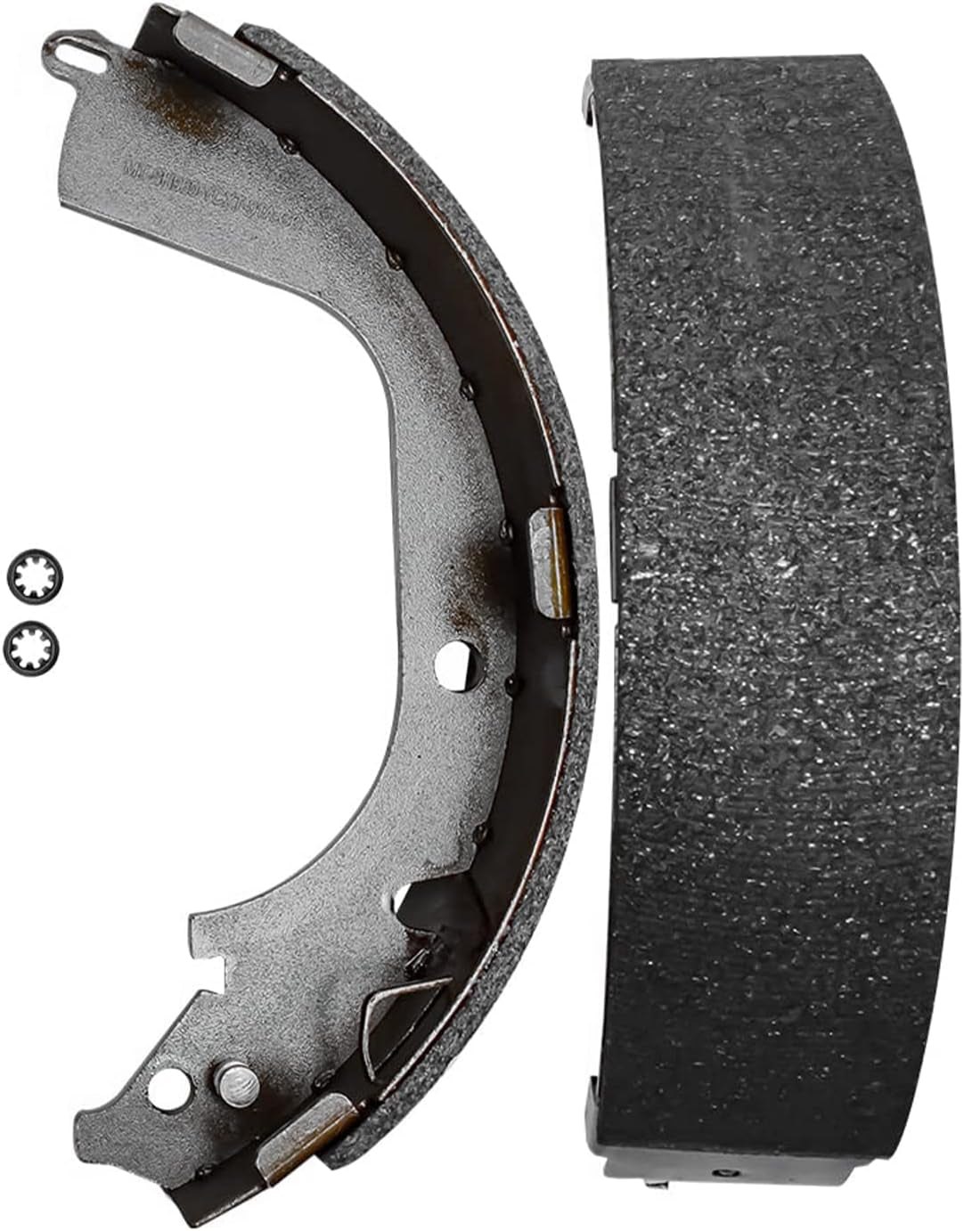 Detroit Axle - Rear Semi-Metallic Brake Shoes for 2008-2013 Chevy Silverado 1500 GMC Sierra 1500 2009 2010 2011 2012 Brakes Shoes Replacement [For Vehicles W/Rear Drum] image 4