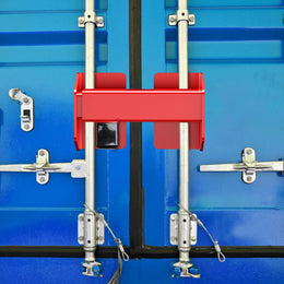 Shipping Cargo Container Door Lock - Heavy Duty Container Trailer Door Locks for Semi Trailers, Cargo Vans, Code, Combination, Shipping Container Accessories, Anti-Theft thumbnail 5