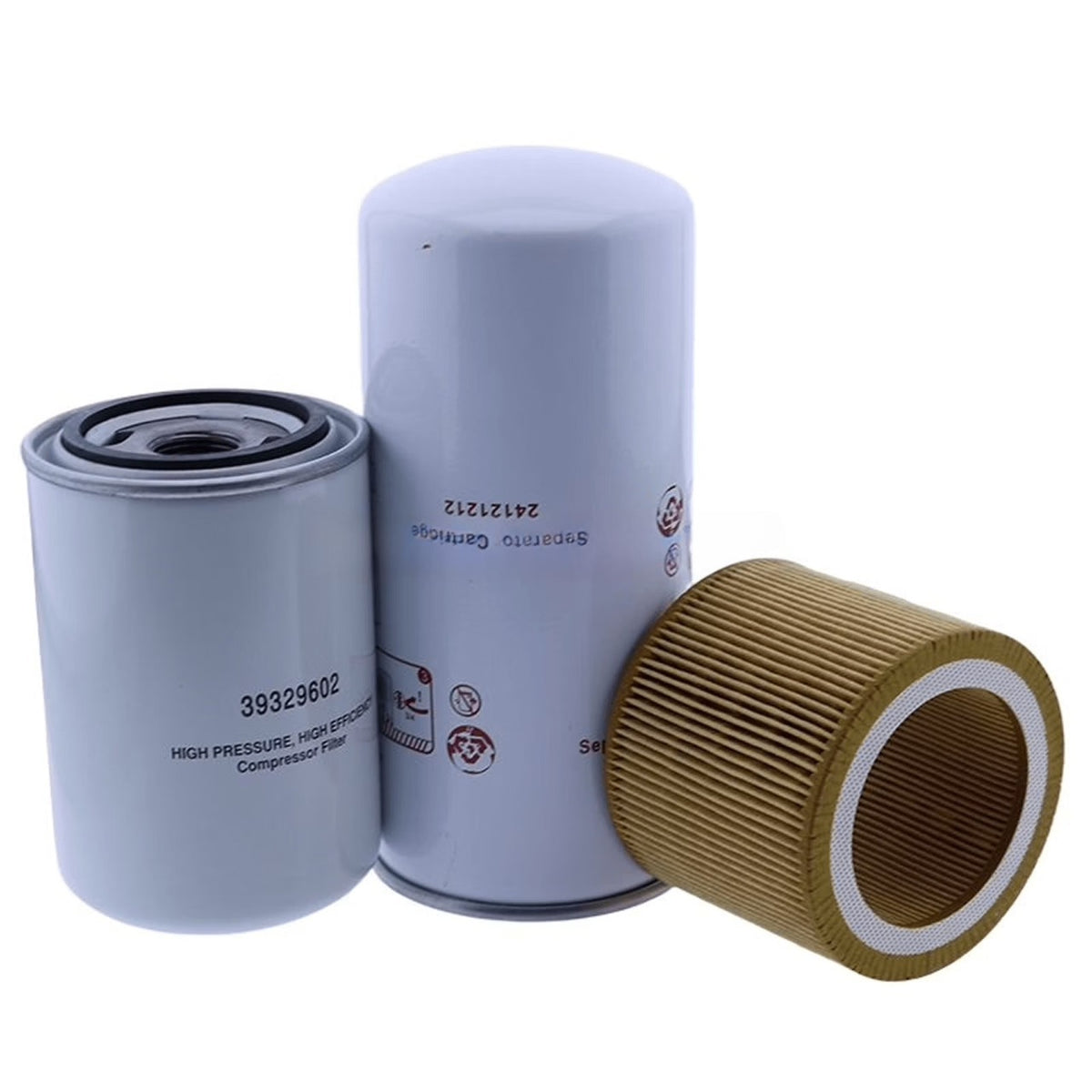 Filter Kit 24121212 39329602 88171913 for Ingersoll Rand Air Compressor UP5 UP6-5 UP6-15C image 1