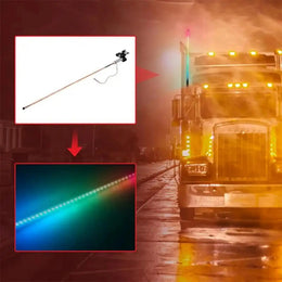 LED Antenna Lights Truck Car LED Whip Lamp Truck Waterproof Flowing Light Explosions Streamer Vehicle General Heatproof Lamp thumbnail 2